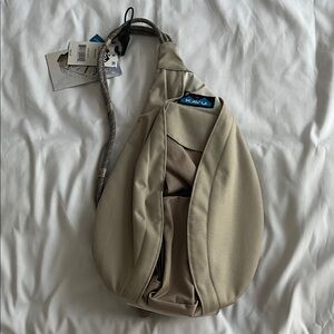 KAVU Tan Mini Sling Pack NWT